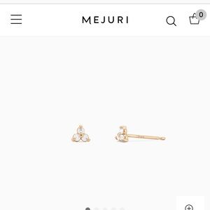 Mejuri mini lotus studs
